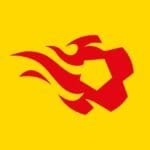 Belgian red flames