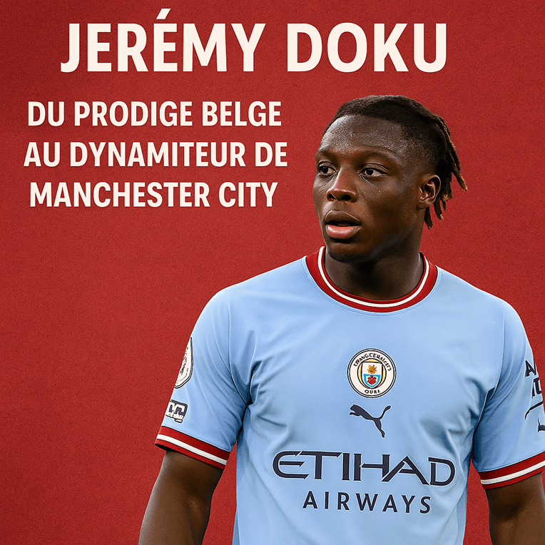 Jérémy Doku du prodige belge au dynamiteur de Manchester City