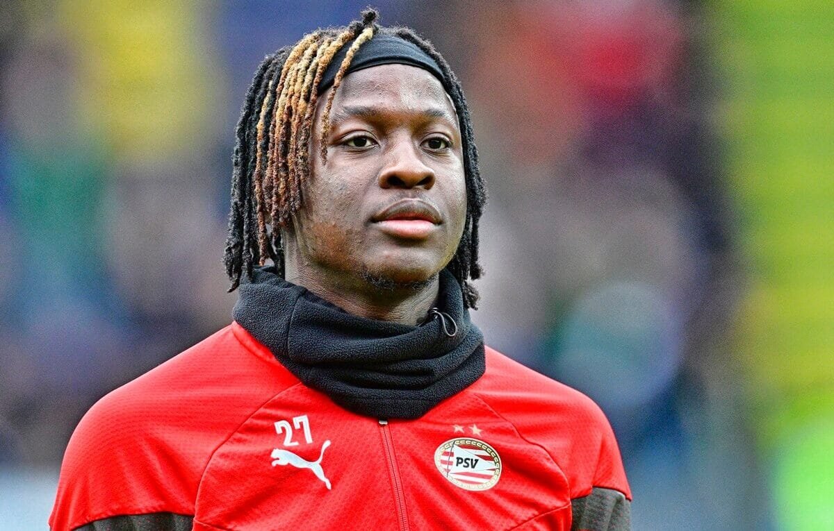 Johan Bakayoko serein avant sa chute