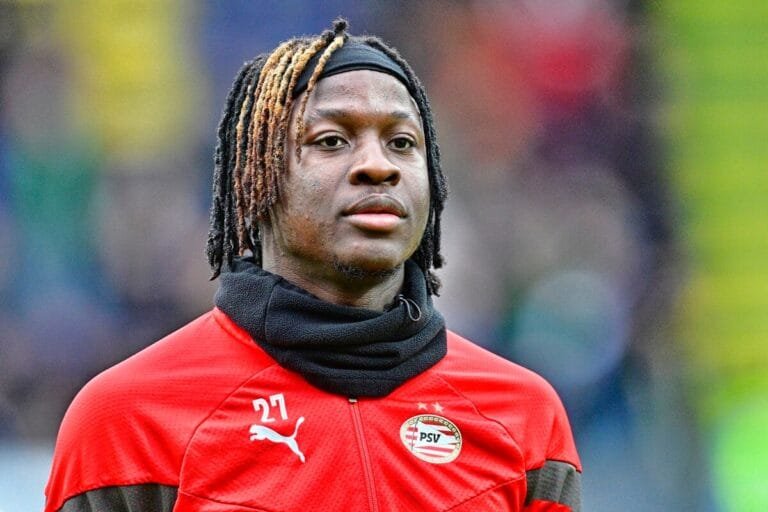 Johan Bakayoko serein avant sa chute