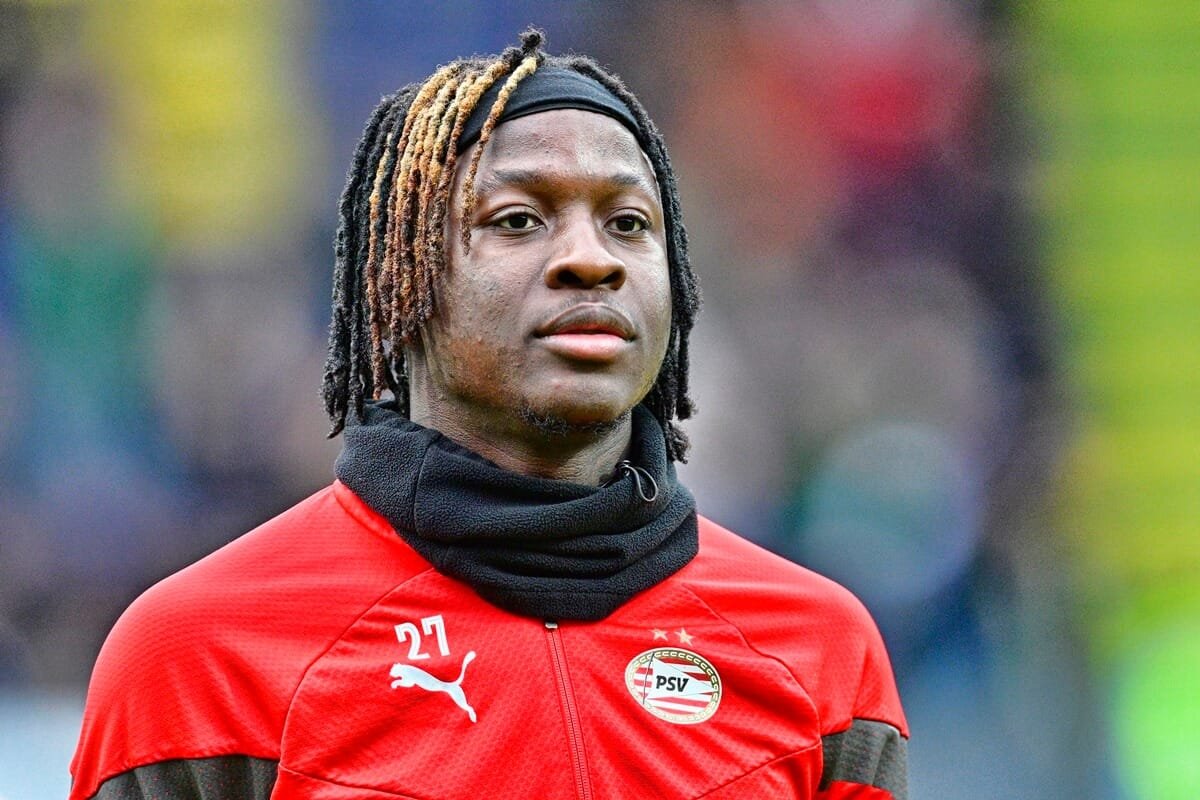 Johan Bakayoko serein avant sa chute