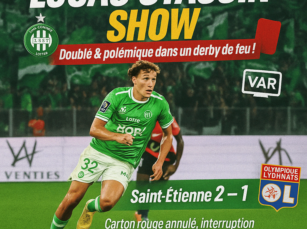 Lucas stassin en pleine action fait son show